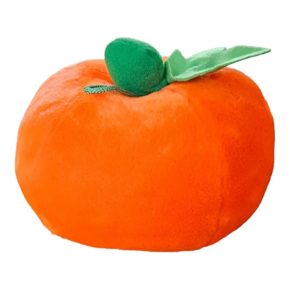 Vtg Fiesta Toothy Stuffed Pumpkin Plush 1989 Holiday Orange Halloween - Picture 2 of 8
